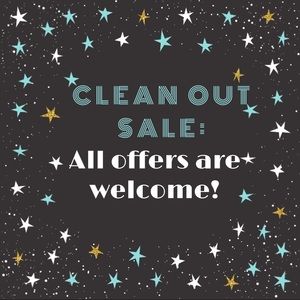 Clean Out Sale!!!!